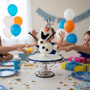 3D Olaf Cake in Dubai