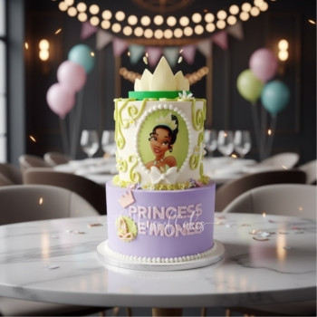 Princess Tiana Cake