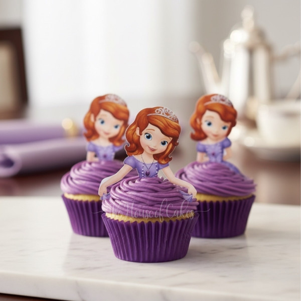 Princess Sofia Cupcakes