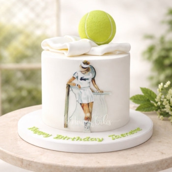 Tennis Cake in Dubai