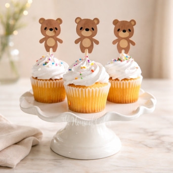 bear cupcakes