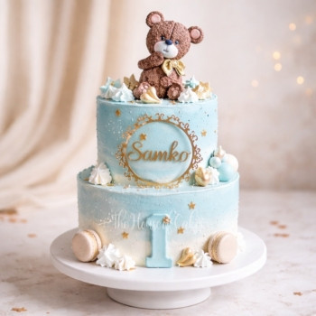 Adorable Teddy Bear Cake in Duba