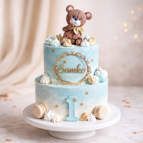Adorable Teddy Bear Cake in Duba