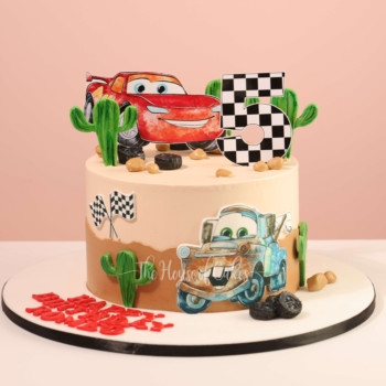 Disney Cars McQueen Cake in Dubai