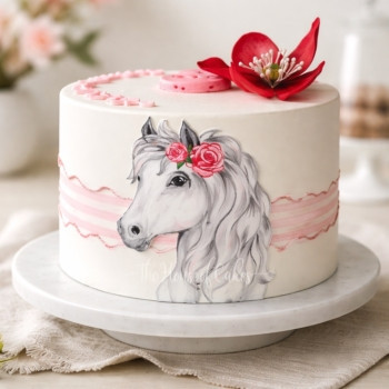 Horse Birthday Cake in Dubai