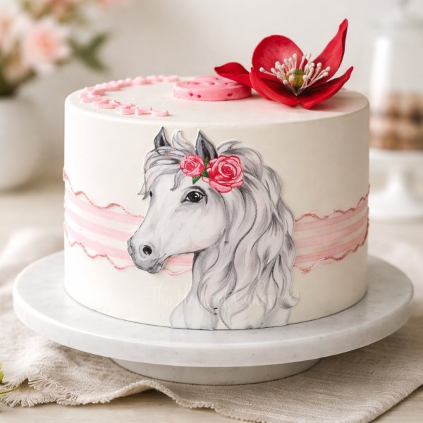 Horse Birthday Cake in Dubai