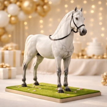 Horse Shape Cake