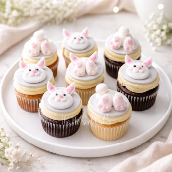 Bunny Easter Cupcakes