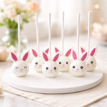 Bunny Cake Pops in Dubai – Luxury Custom Treats by The House of Cakes Bakery