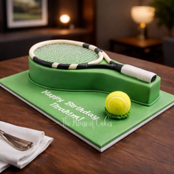 Tennis Cake in Dubai from The House of Cakes Bakery