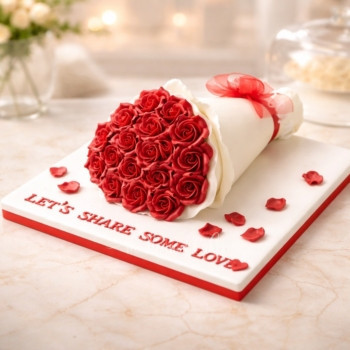 Bouquet Cake in Dubai | House of Cakes Bakery