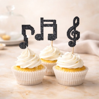 Musical Notes Cupcakes