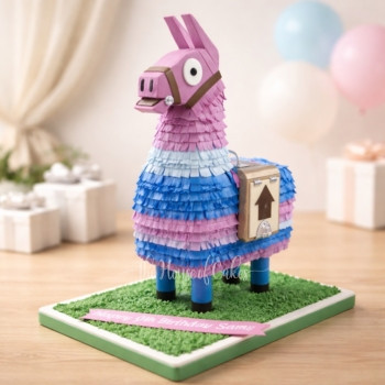 Fortnite Lama Cake