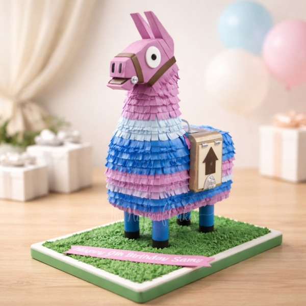 Fortnite Lama Cake