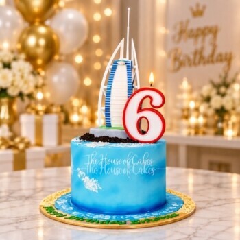Burj Al Arab Cake in Dubai