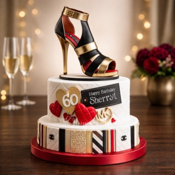 hanel Shoe Cake in Dubai