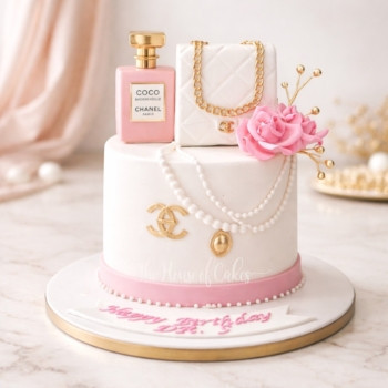 Chanel Cake in Dubai