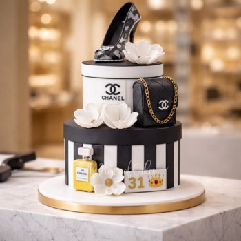 Chanel Cake in Dubai