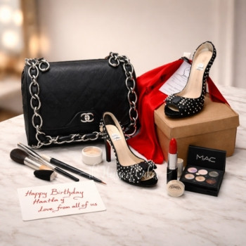 Chanel Bag and Louboutin Cake in Dubai