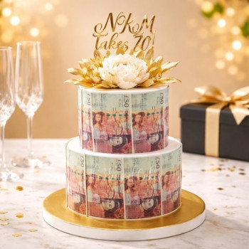 A Lot of Money Cake in Dubai