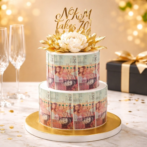 A Lot of Money Cake in Dubai