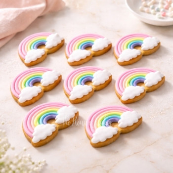 Pastel Rainbow Cookies