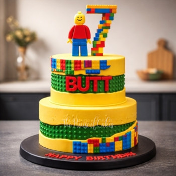 Lego Cake in Dubai
