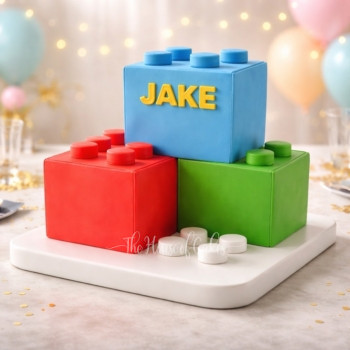 Lego Cake in Dubai