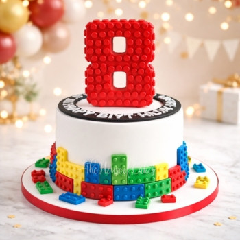 Lego Cake in Dubai