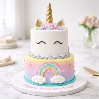 Unicorn Cake in Dubai