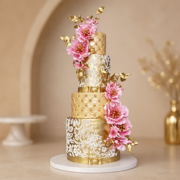 A wedding cake