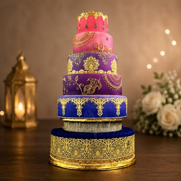Indian Wedding Cake in Dubai