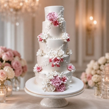 Amazing Flowers Cake from The House of Cakes Bakery in Duba