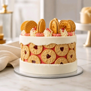 Jammie Dodgers Cake
