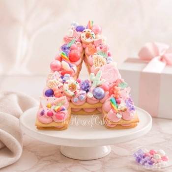 Letter cake 3
