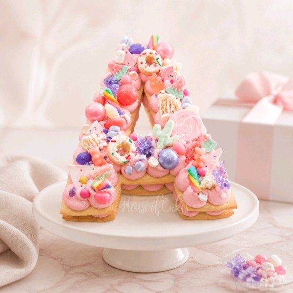 Letter cake 3