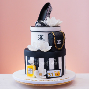 luxury Chanel cake