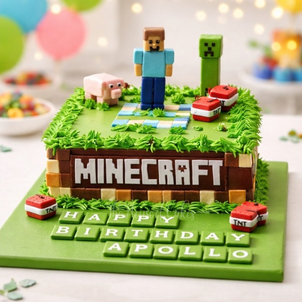 Minecraft Cake