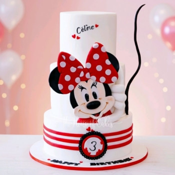 Minnie Mouse Cake 39