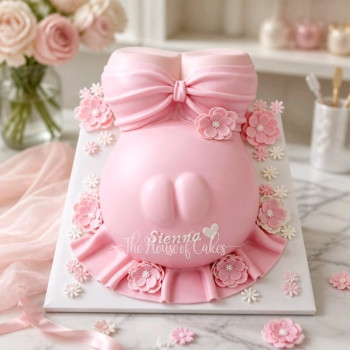 Mum to be cake 4