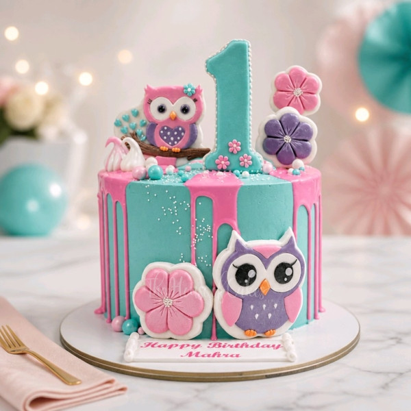 Owl cake 10