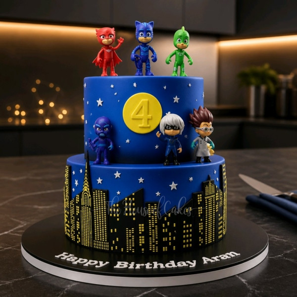 PJ Masks Cake 4