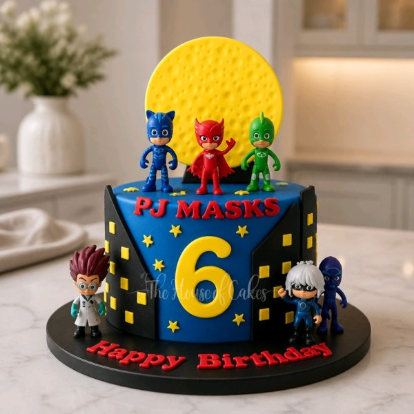 PJ Masks cake 3
