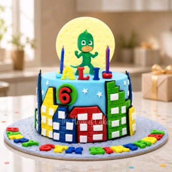 PJ masks cake 7