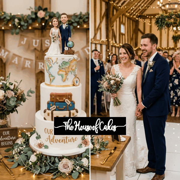 Suitcase Wedding Cake