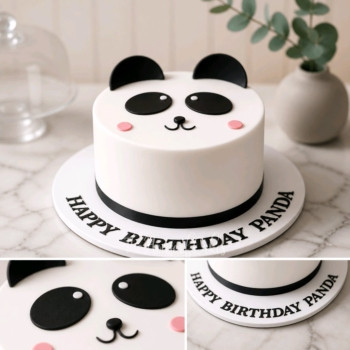 Panda cake 5