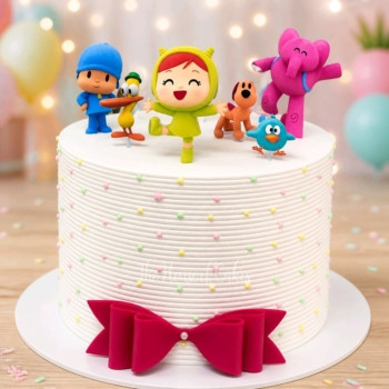 Pocoyo cake 1