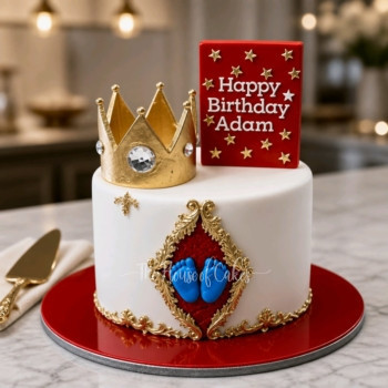 Prince crown cake 4