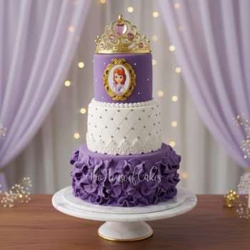 Princess Sofia cake 4