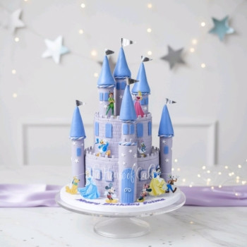 Princess castle cake 2